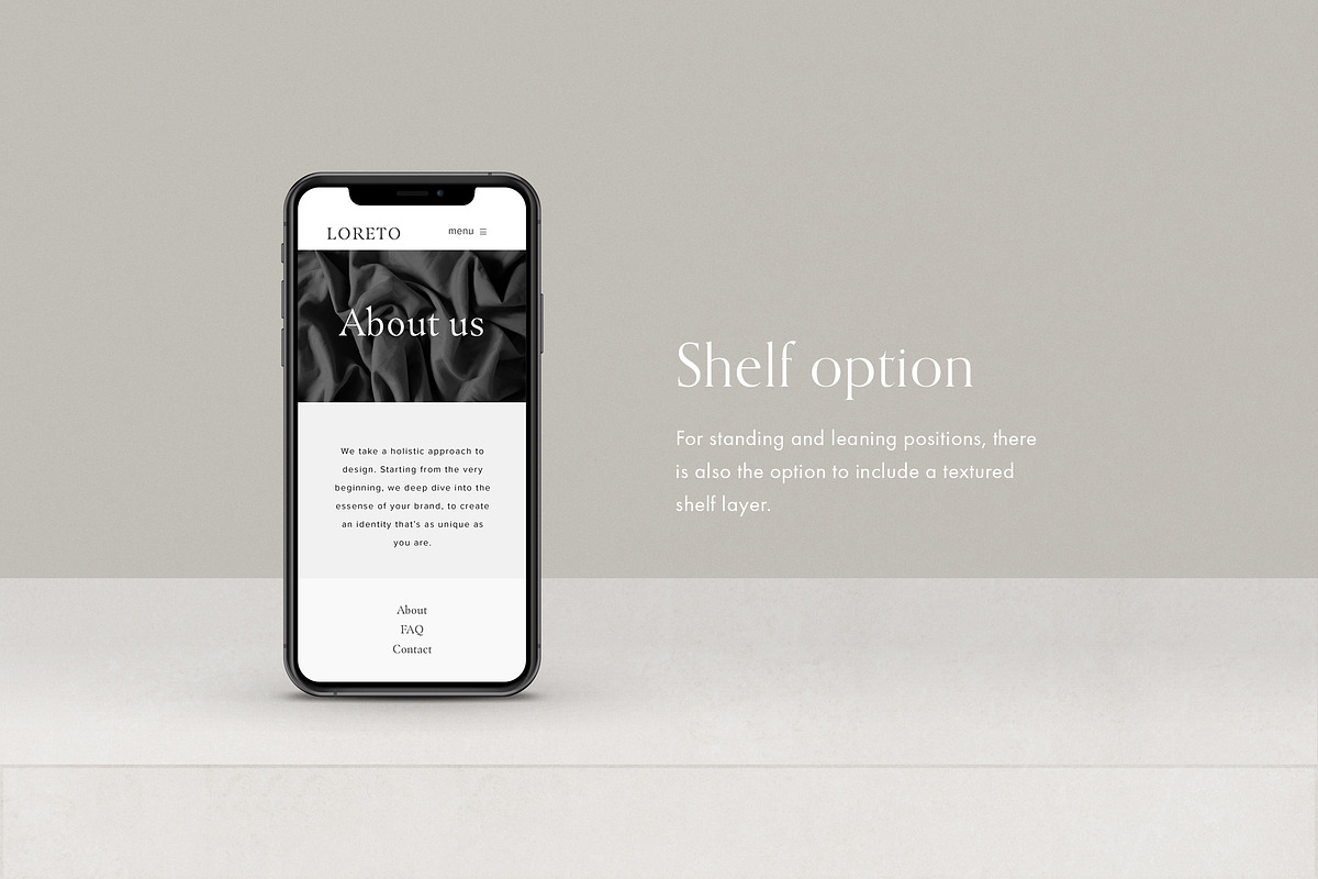 Loreto - iPhone Mockup Scene Creator, an iPhone Mockup by Moyo Studio (Photo 8 of 14)