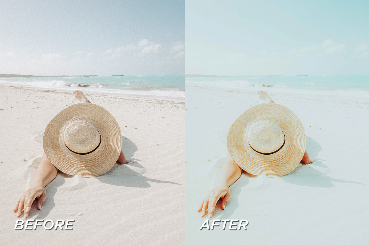 15 Beachy Lightroom Presets, a Palette Add-On by TheWayfarerShoppe (Photo 5 of 9)