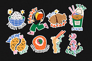 Asian food clipart, a Food Illustration by Luamor (Thumbnail 7 of 9)