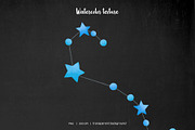 Blue star Zodiac constellation, an Object Illustration by Art and Funny (Thumbnail 4 of 4)