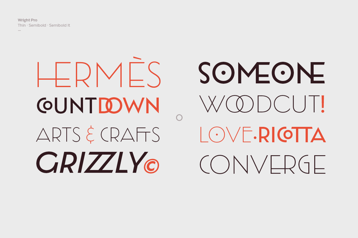 Wright - Family 50% off, a Sans Serif Font by Latinotype (Photo 4 of 15)