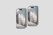 Premium Realistic iPhone Pro Mockup, an iPhone Mockup by Pikachudesign (Thumbnail 2 of 5)