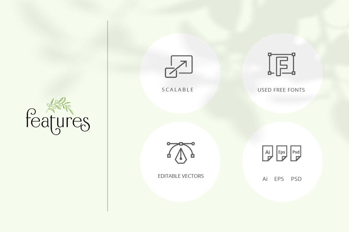 Natural Cosmetic Logos vol.2, a Branding & Logo Template by Jiwstudio (Photo 3 of 6)
