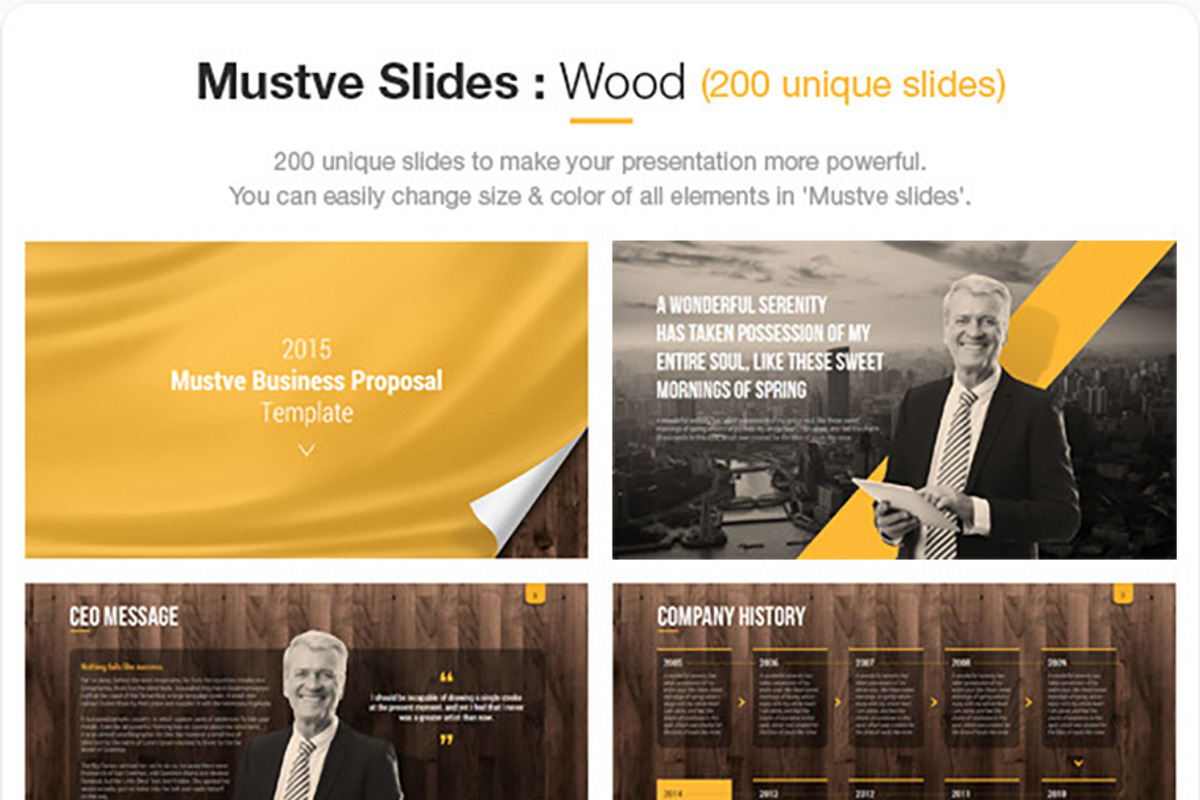 Mustve Powerpoint Slides, a Presentation Template by SlidesDive (Photo 2 of 7)