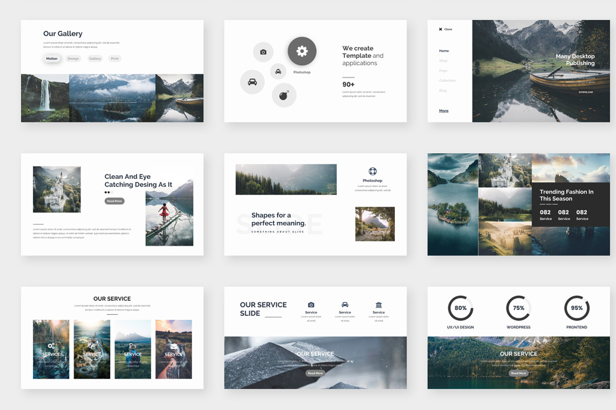 Hikari Creative Google Slide Templat, a Presentation Template by One Percent Studio (Photo 9 of 15)