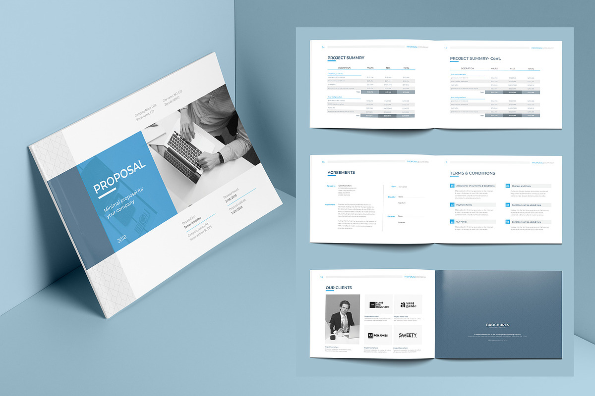 A5 Proposal, a Brochure Template by BrochuresFactory (Photo 5 of 5)