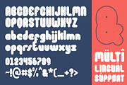 Eatboy - Fun Display Font, a Font by figuree studio (Thumbnail 8 of 8)