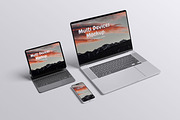 Multi Device Mockup, a Wearable Device Mockup by xavier_studio (Thumbnail 2 of 5)