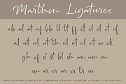 Marthin - Script Font, a Script Font by Subectype Studio (Thumbnail 12 of 14)