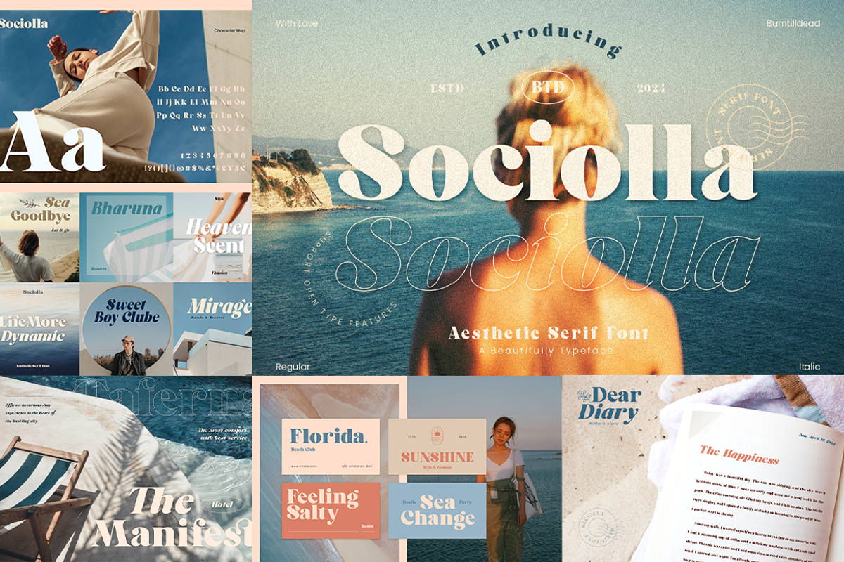 Sunshine Float Font Bundles 30% Off, a Handwritten Font by Burntilldead (Photo 2 of 9)