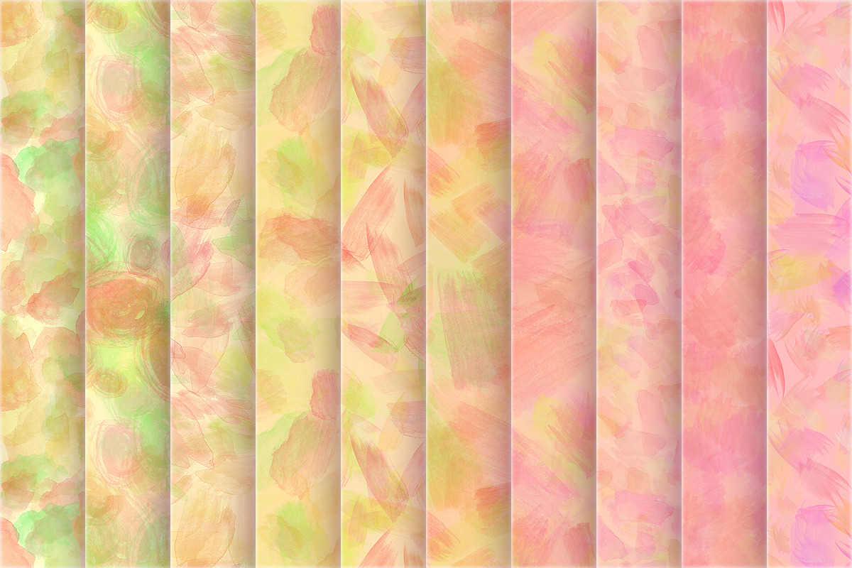 Watercolor Textile Patterns, a Pattern Graphic by Alex Serada (Photo 6 of 6)
