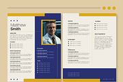 Professional Resume Business CV, a Templates & Theme by studiogstock (Thumbnail 2 of 4)
