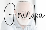 Grandpa, a Handwritten Font by FreshTypeINK (Thumbnail 1 of 6)