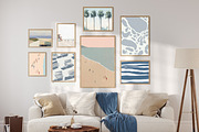 Coastal Wall Art Prints Bundle, a Background Graphic by Artemsky (Thumbnail 4 of 15)