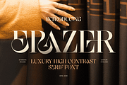 Erazer – Luxury High Contrast Serif, a Serif Font by Sensatype (Thumbnail 1 of 12)