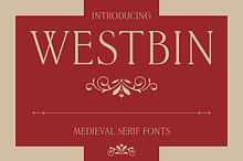 Westbin - Vintage Serif Fonts