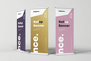 Roll Up Banner Mock-up, an Advertising Mockup by zippypixelstudio (Thumbnail 9 of 9)