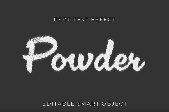 Powdered Chalk Script Effect preview 2