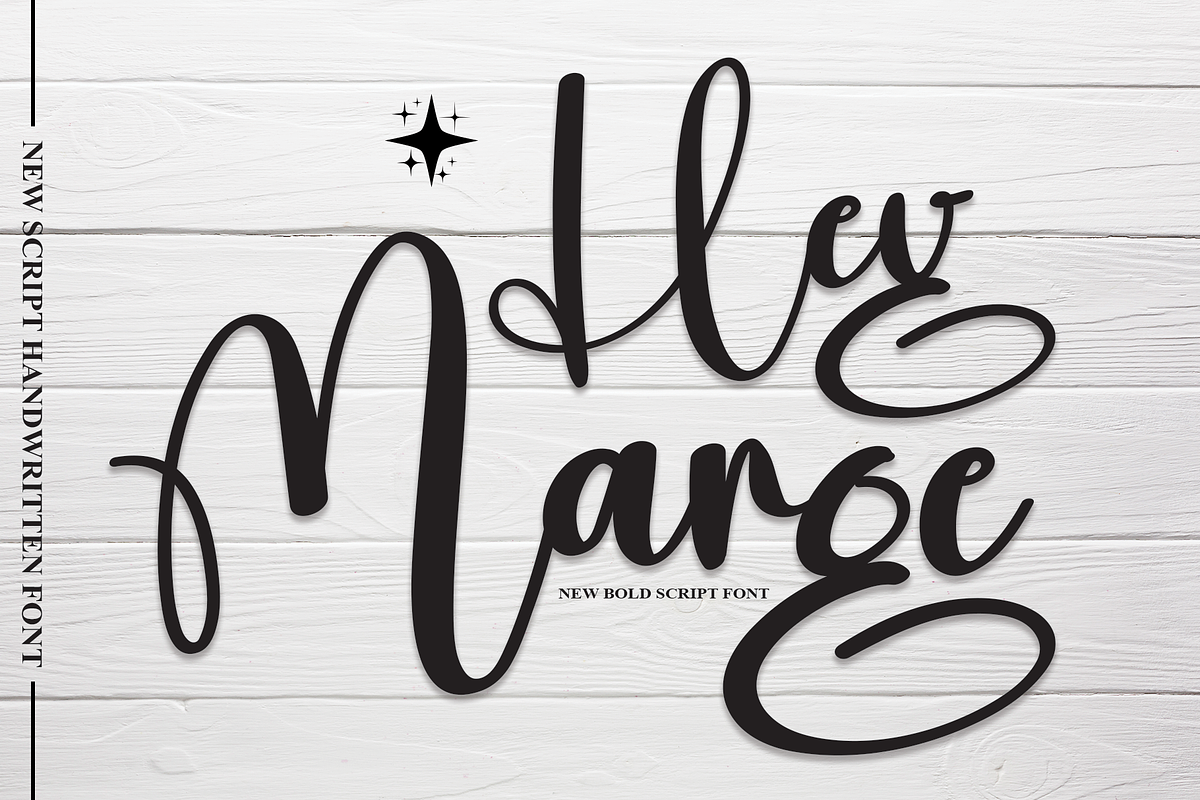 Hey Marge | Script Font, a Script Font by Scratchones (Photo 1 of 8)