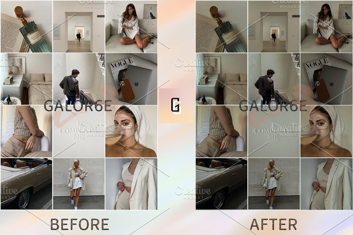 INFLUENCER ESSENTIAL PACK by GALOR6E, a Layer Style Add-On by GALOR6E PRESETS (Photo 3 of 7)