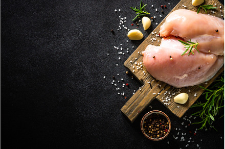 Chicken fillet with spices and herbs, a Food & Drink Photo by Nadia-nb