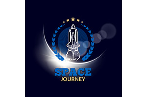 Space journey. concept identity, a Technology Illustration by Onyx