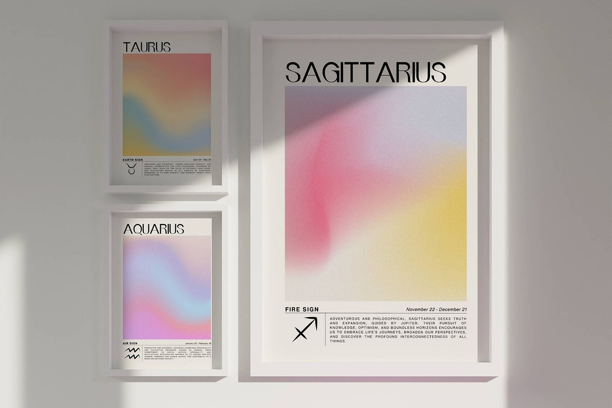 Zodiac Aura Art Posters preview 4