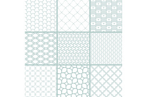 Big Set of Geometric Modern Vector, a Pattern Graphic by FineArtStudio