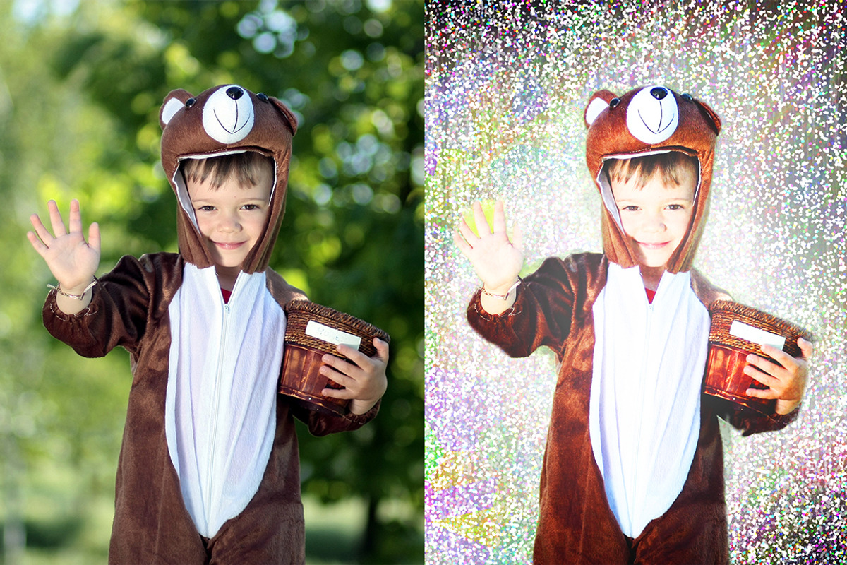 Grain of Stars Photoshop Action, an Action Add-On by KiraYamato Design Studio (Photo 3 of 11)
