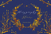 Florygraphy STARS. Ink clipart, a Texture Illustration by LABFcreations (Thumbnail 2 of 4)
