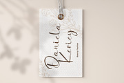 Wedding Bliss - Romantic Handwritten, a Handwritten Font by Letterara (Thumbnail 7 of 12)