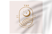 Sun bohemian logo tempplate 2#, a Branding & Logo Template by Piixypeach (Thumbnail 6 of 7)