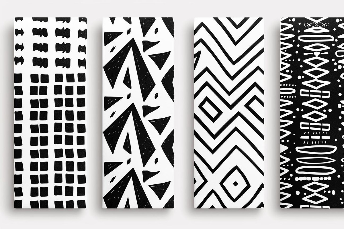 Creative Geometric Pattern Set, a Graphic by Designs_River (Photo 6 of 9)