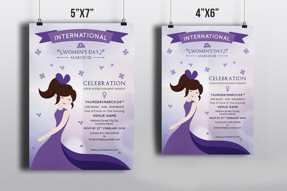 Women's Day Flyer, a Flyer Template by Rimana_Templatehive (Photo 2 of 7)