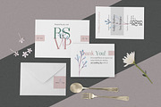 Elegant Wedding Stationery Mockups, an Invitation Template by ZippyPixels (Thumbnail 2 of 5)