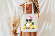 Watercolor Cute Baby Duck PNG, an Illustration by Libby Wishes (Thumbnail 4 of 6)