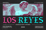 Los Reyes – Bold Gothic Blackletter, a Blackletter Font by roomspace creative lab (Thumbnail 1 of 10)