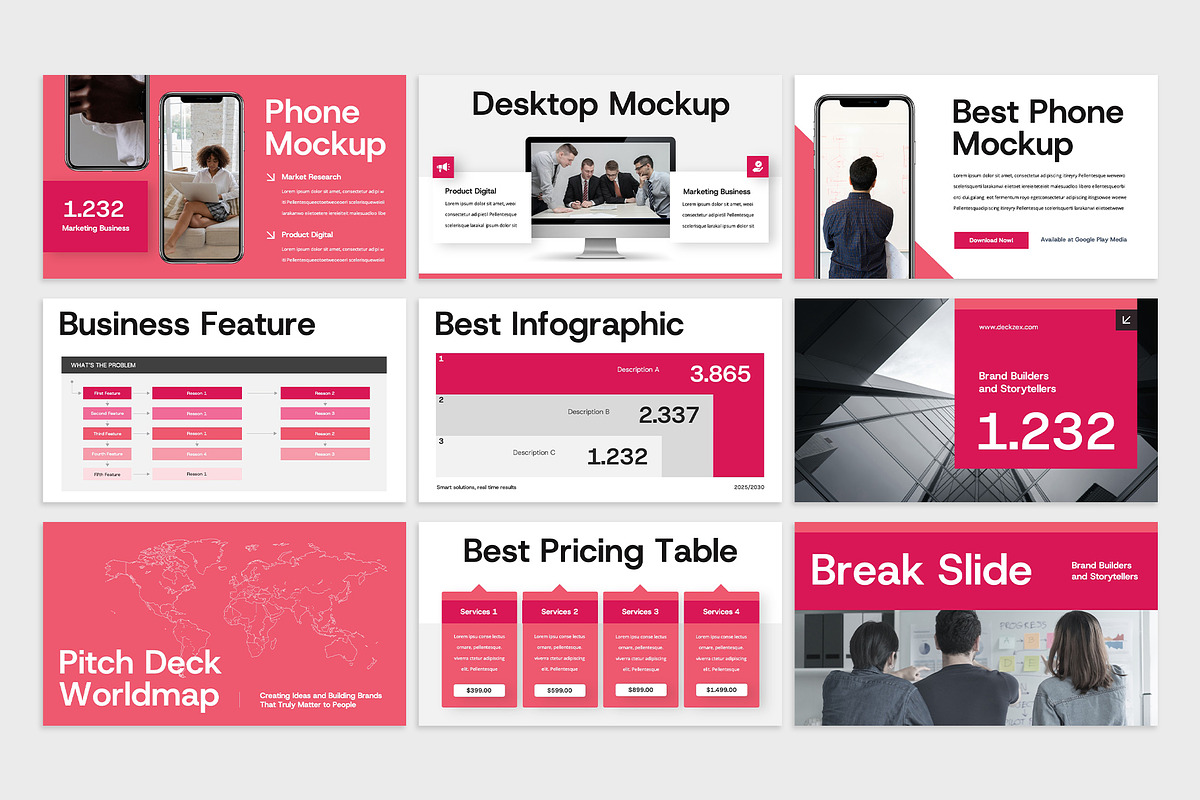 Pitch Deck Google Slides preview 4