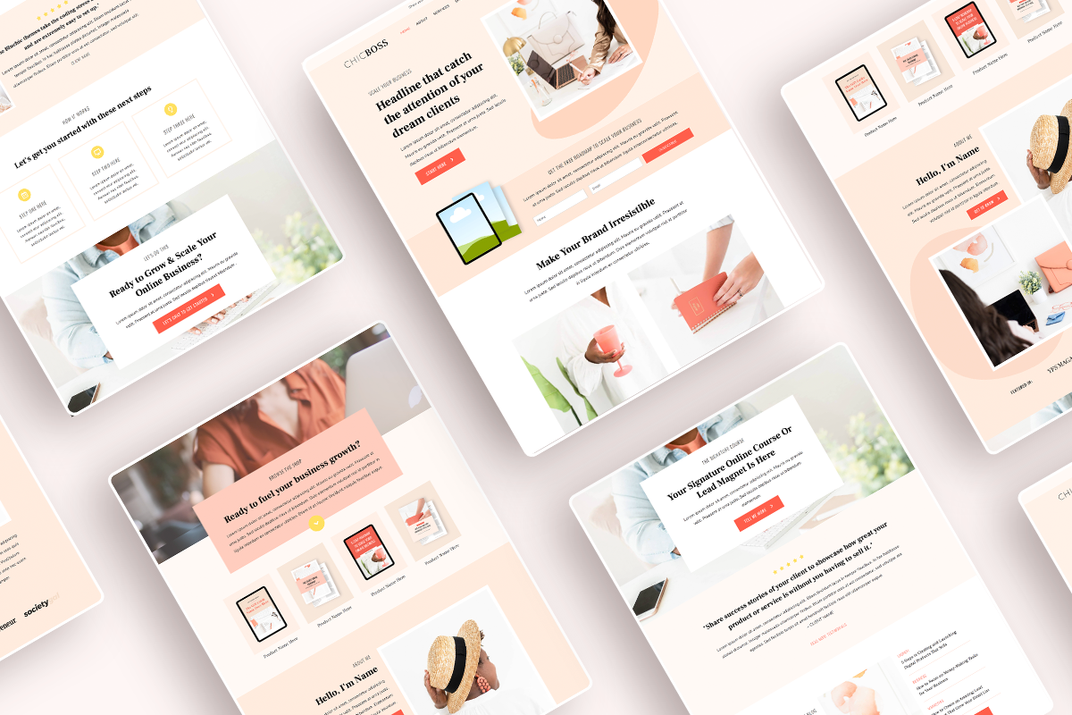 ChicBoss Elementor WordPress Theme, a WordPress Template by Bluchic (Photo 3 of 6)