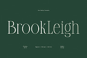 Brookleigh - Classy Serif Font, a Serif Font by Tom Chalky