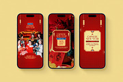 Chinese New Year Instagram Templates, a Social Media Template by Supanium Studio (Thumbnail 3 of 5)