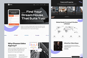 Architect Agency Landing Page