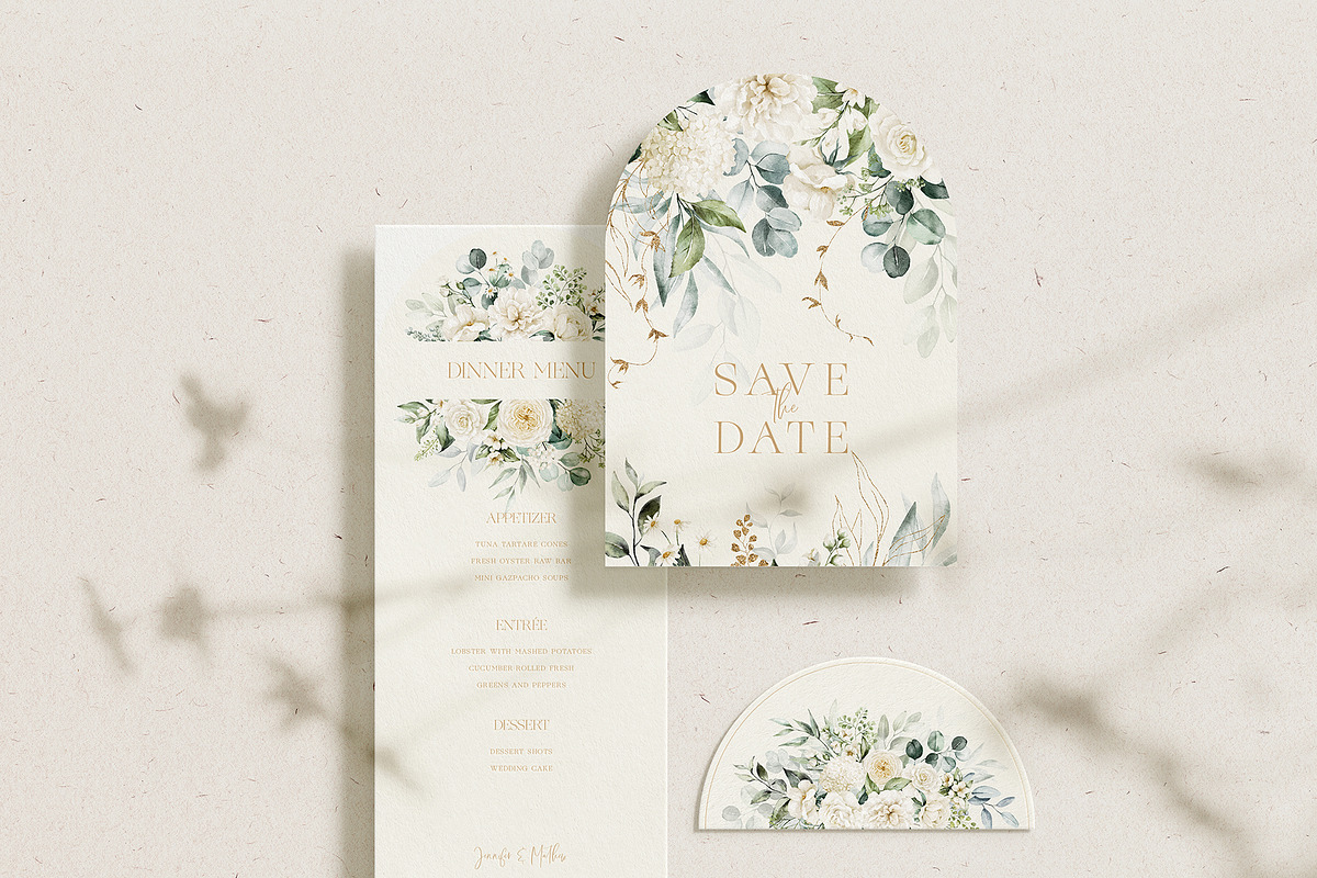 BUNDLE Watercolor Floral Graphic, a Decorative Illustration by Veris Studio (Photo 4 of 35)