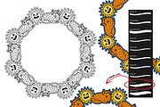 Wandering Mandala Procreate Inkers, a Brush Add-On by Heather Green Designs (Thumbnail 11 of 13)
