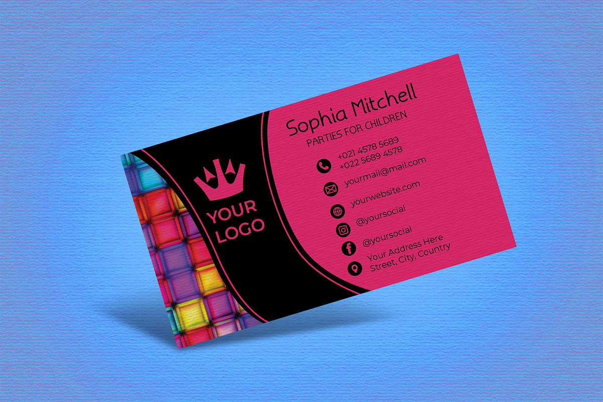 Animators Business Card Design, a Business Card Template by Kseniya-Omega (Photo 4 of 4)