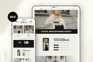 Wix Website Template Small Business