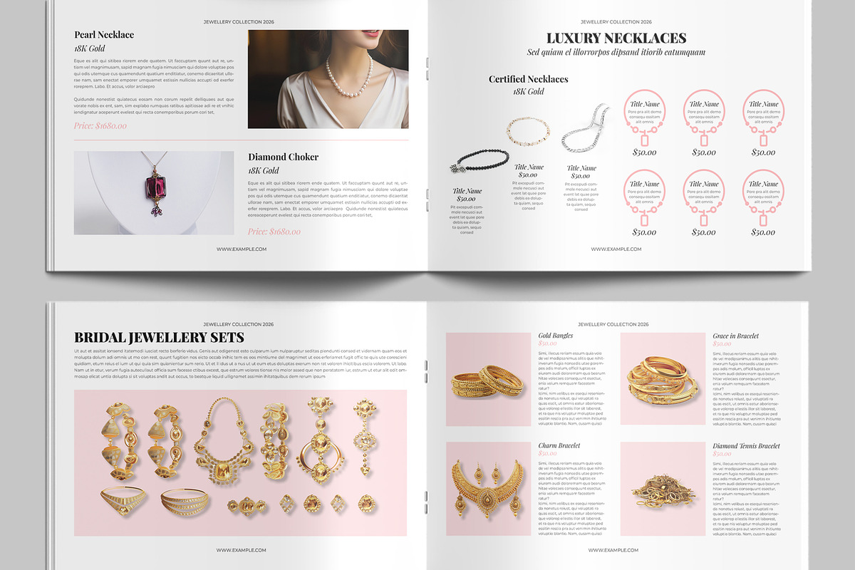 Jewellery Catalog and Lookbook, a Print Template by MightyDesign (Photo 5 of 9)