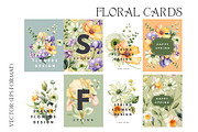 Floral Greeting Cards Templates, a Card Template by Evgeniia (Thumbnail 2 of 4)
