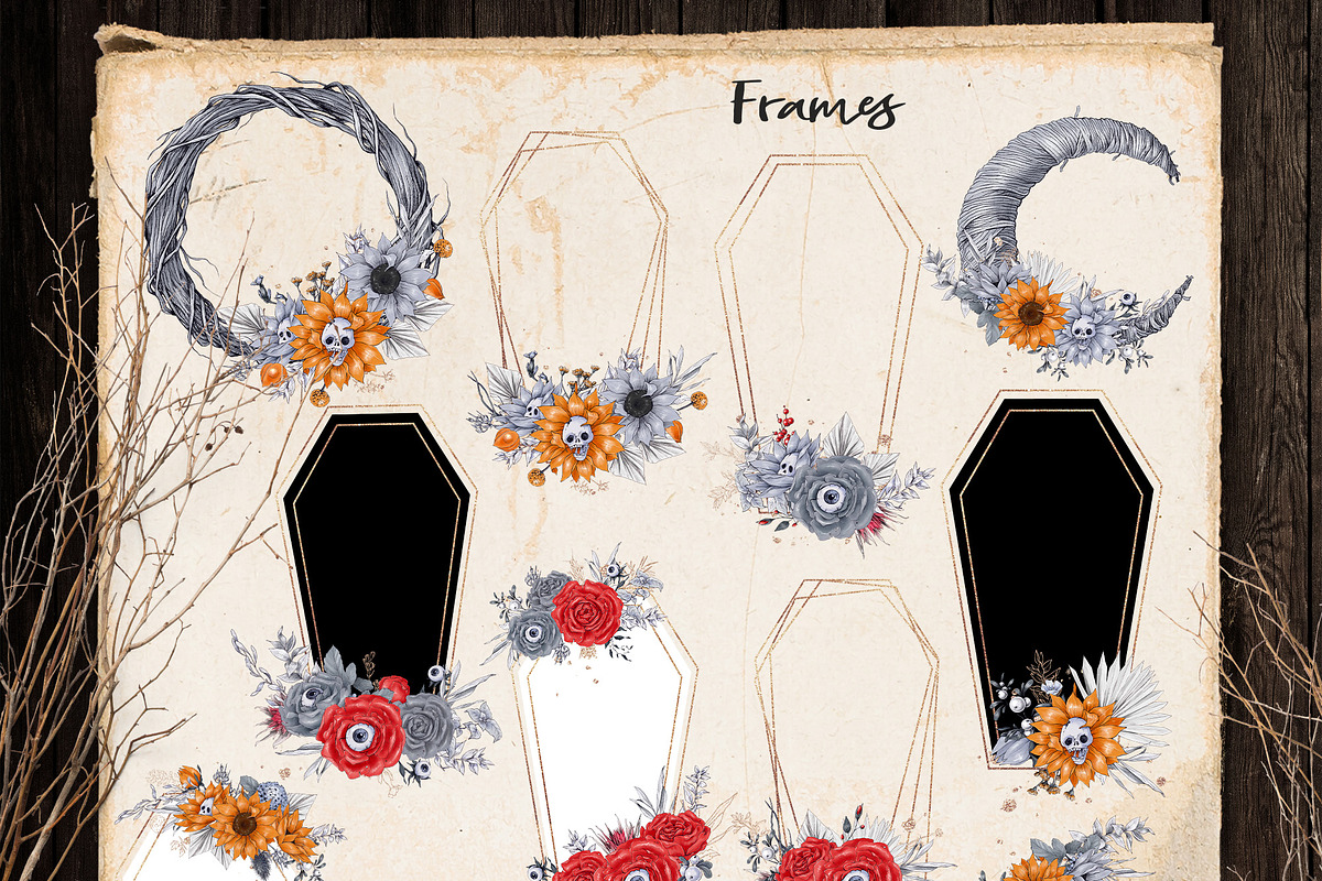 Halloween Party, a Decorative Illustration by Yuliya Art (Photo 4 of 10)