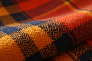 Close up of a warm orange and blue, a Beauty & Fashion Photo by Artonix